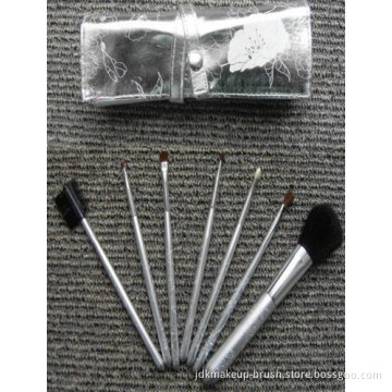 Best Promotion Gift 7pcs Cosmetic Brush Set With Flower Printing 